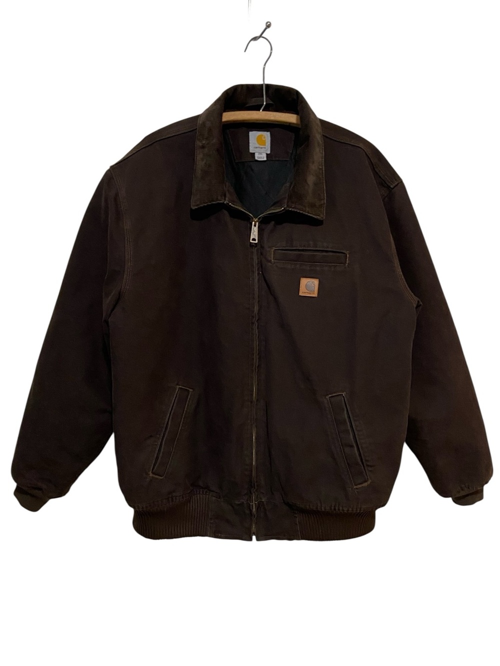 Carhartt Blankston Brown Bomber Jacket 2XL Rugged Workwear Corpcore